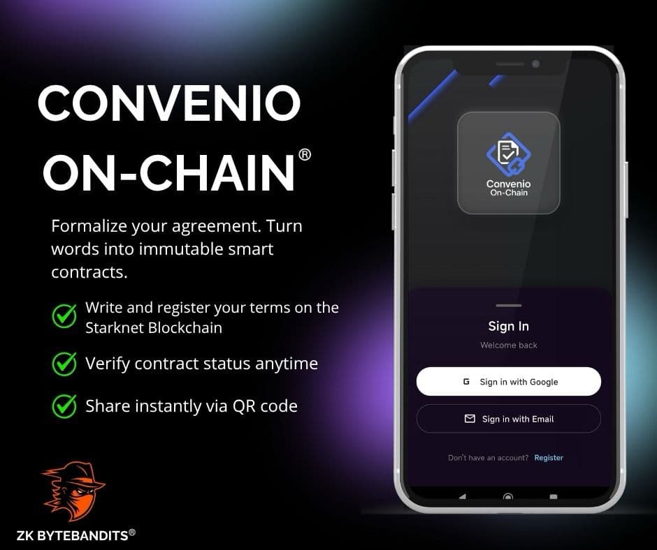 Convenio On-Chain